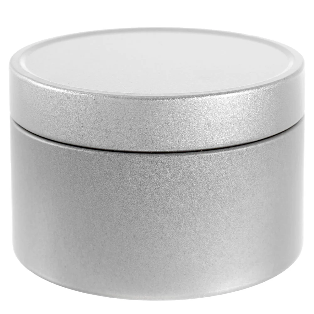 Cutie metalică rotundă– Ø8×6 cm, ideală pentru cadouri